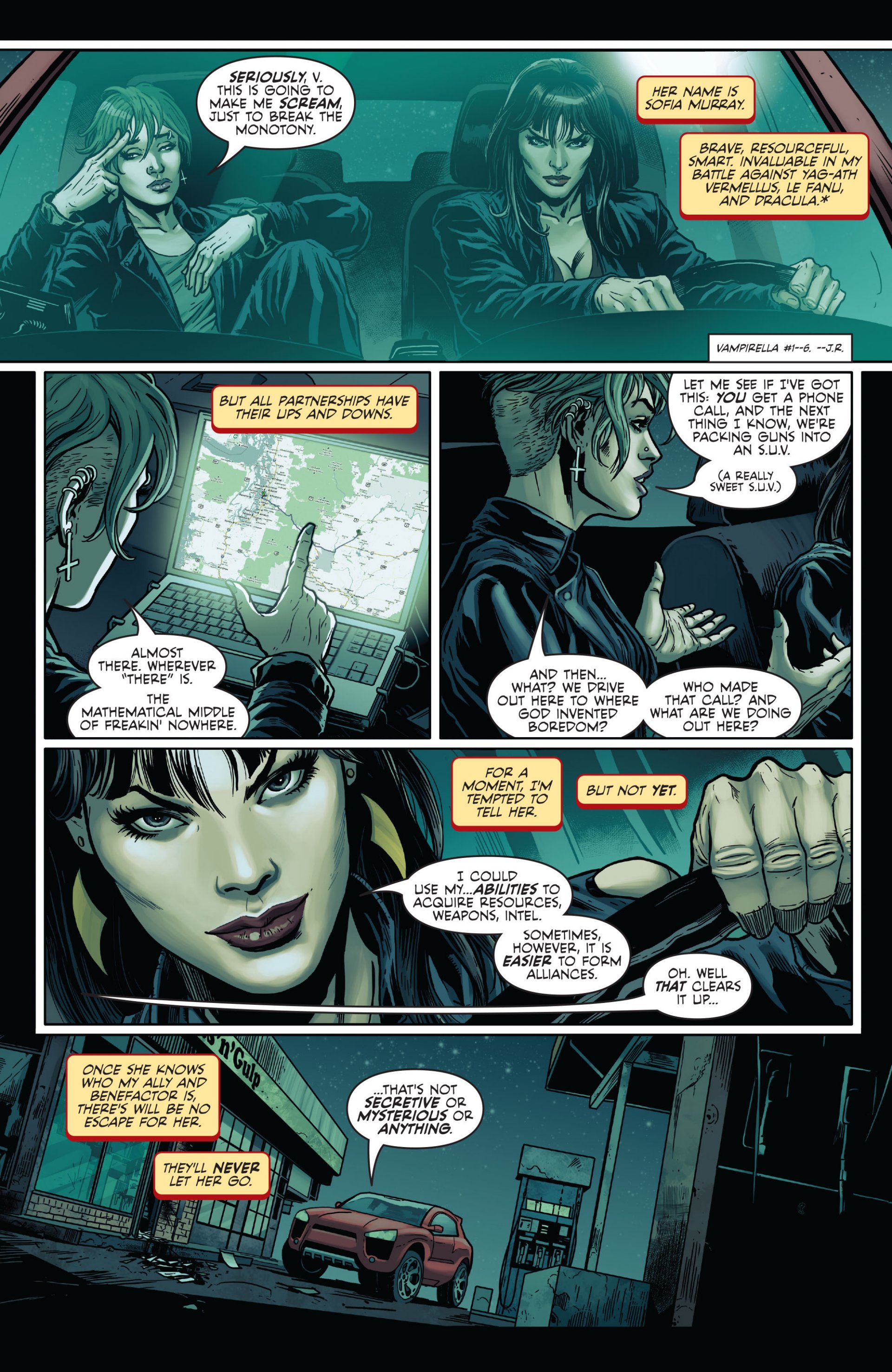 Read online Vampirella (2010) comic -  Issue #8 - 8