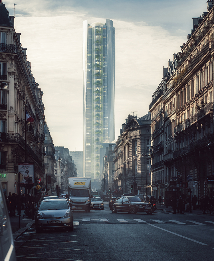 Mirage A Renovation Proposal For Montparnasse Tower In Paris
