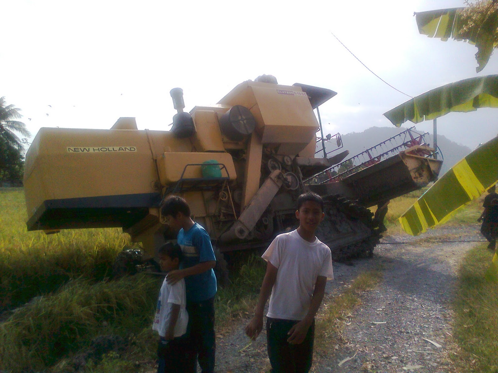 Tanah Utara: warna warni mesin padi..................................