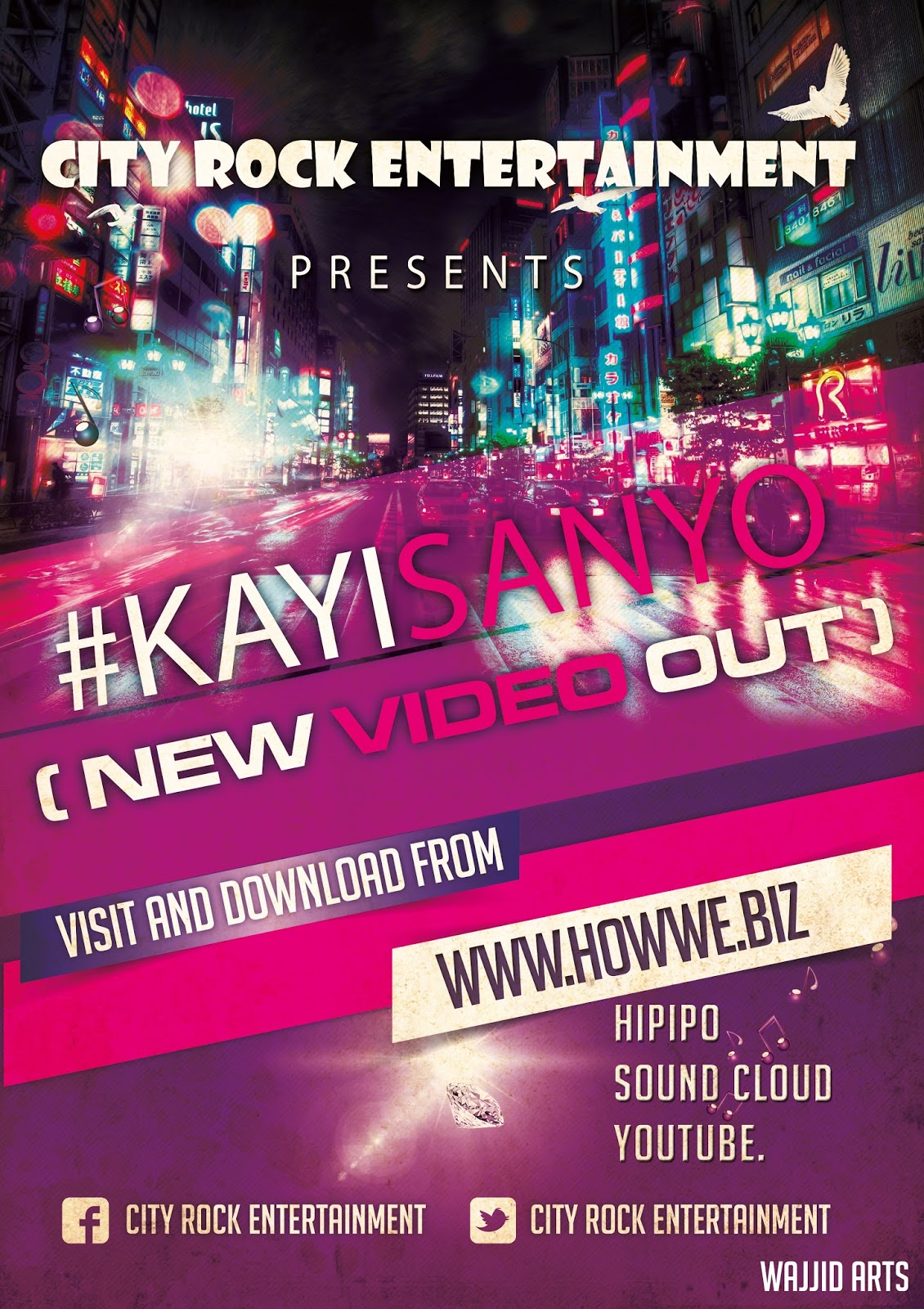 Wajjid Promotionz Video Review Kayisanyo By City Rock Entertainment.