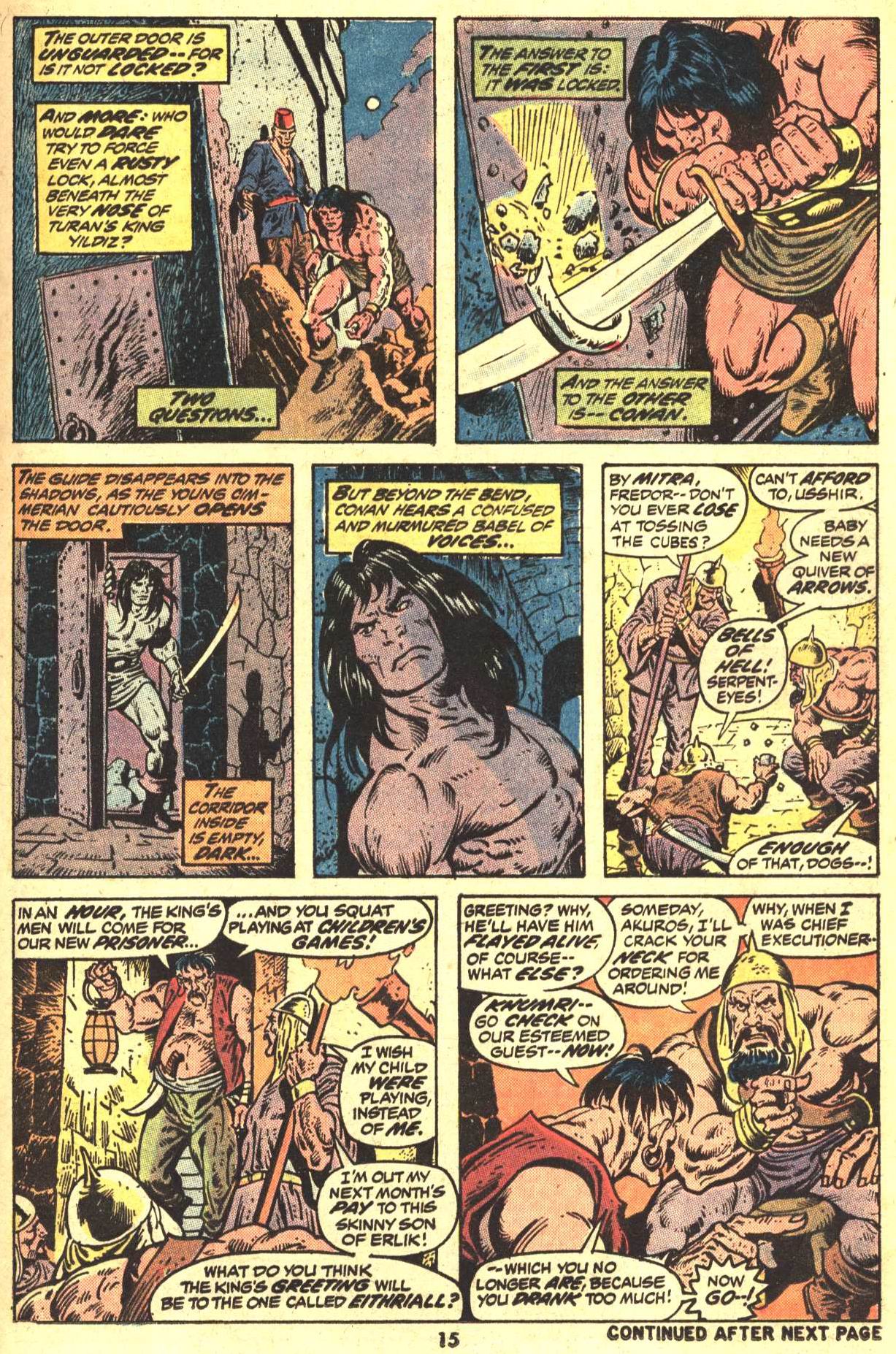 Read online Conan the Barbarian (1970) comic -  Issue #29 - 12