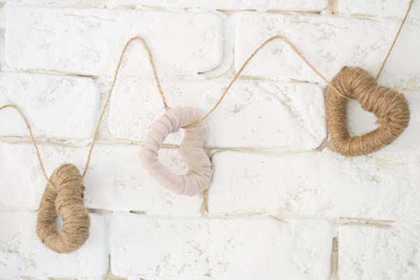 Guirnalda cuerda y trapillo diy