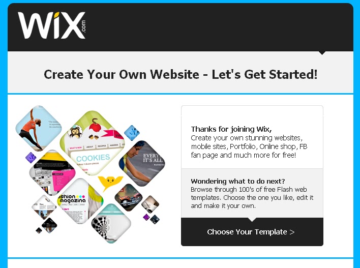 Jesad blog: Cara membuat website menggunakan wix