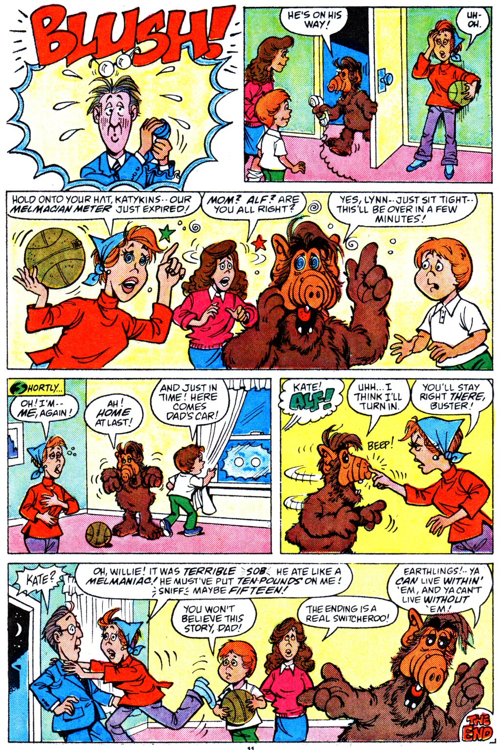 Read online ALF comic -  Issue #4 - 10