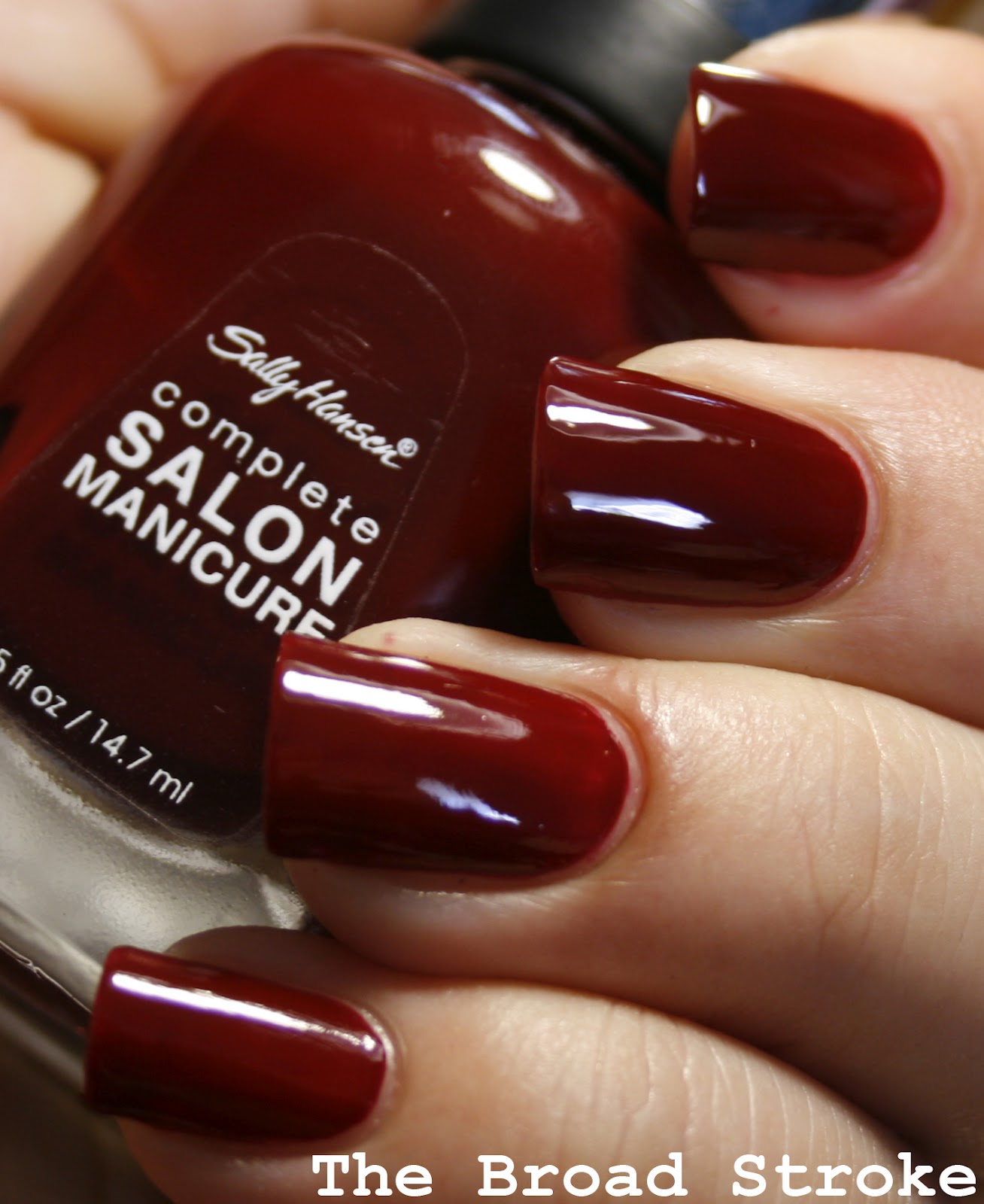 The Broad Stroke: My Favorite Polishes: Sally Hansen Red Zin