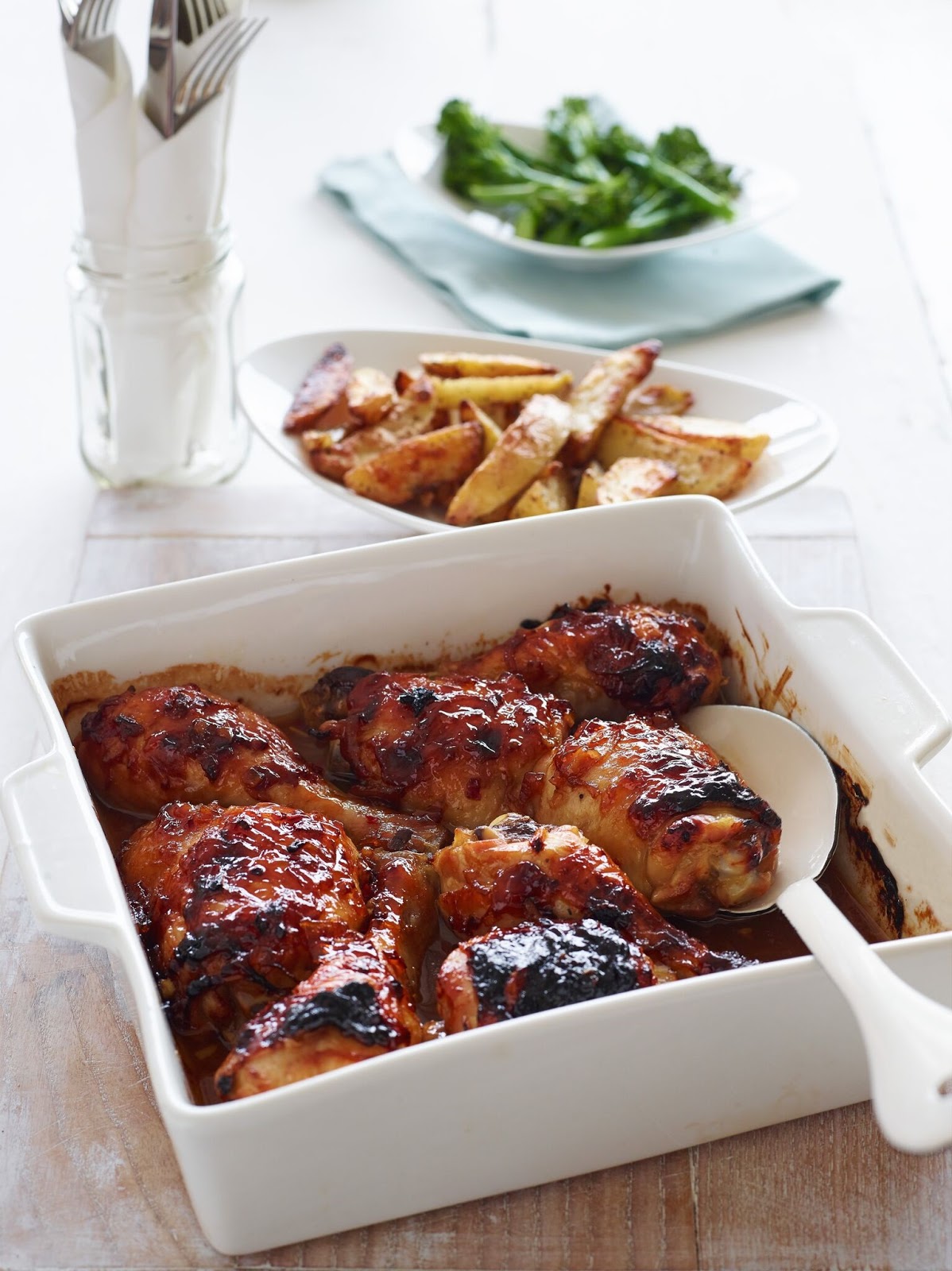 Sticky Chicken With Orange Marmalade (How To Make) Claire Justine