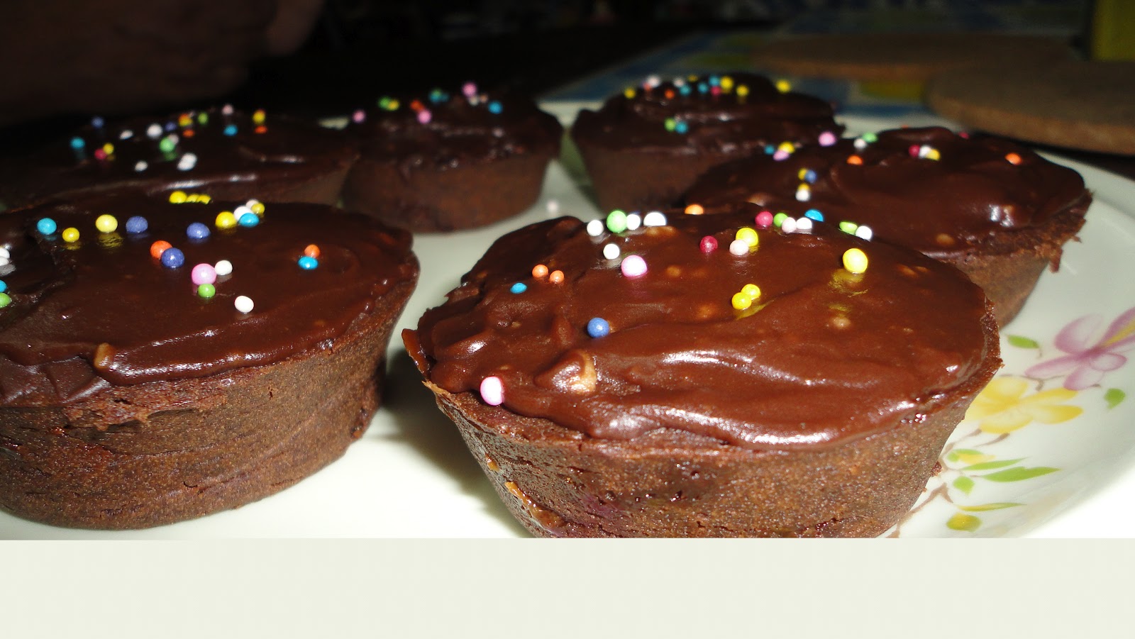 icing on my nose Chocolate Fudge Mud Cakes