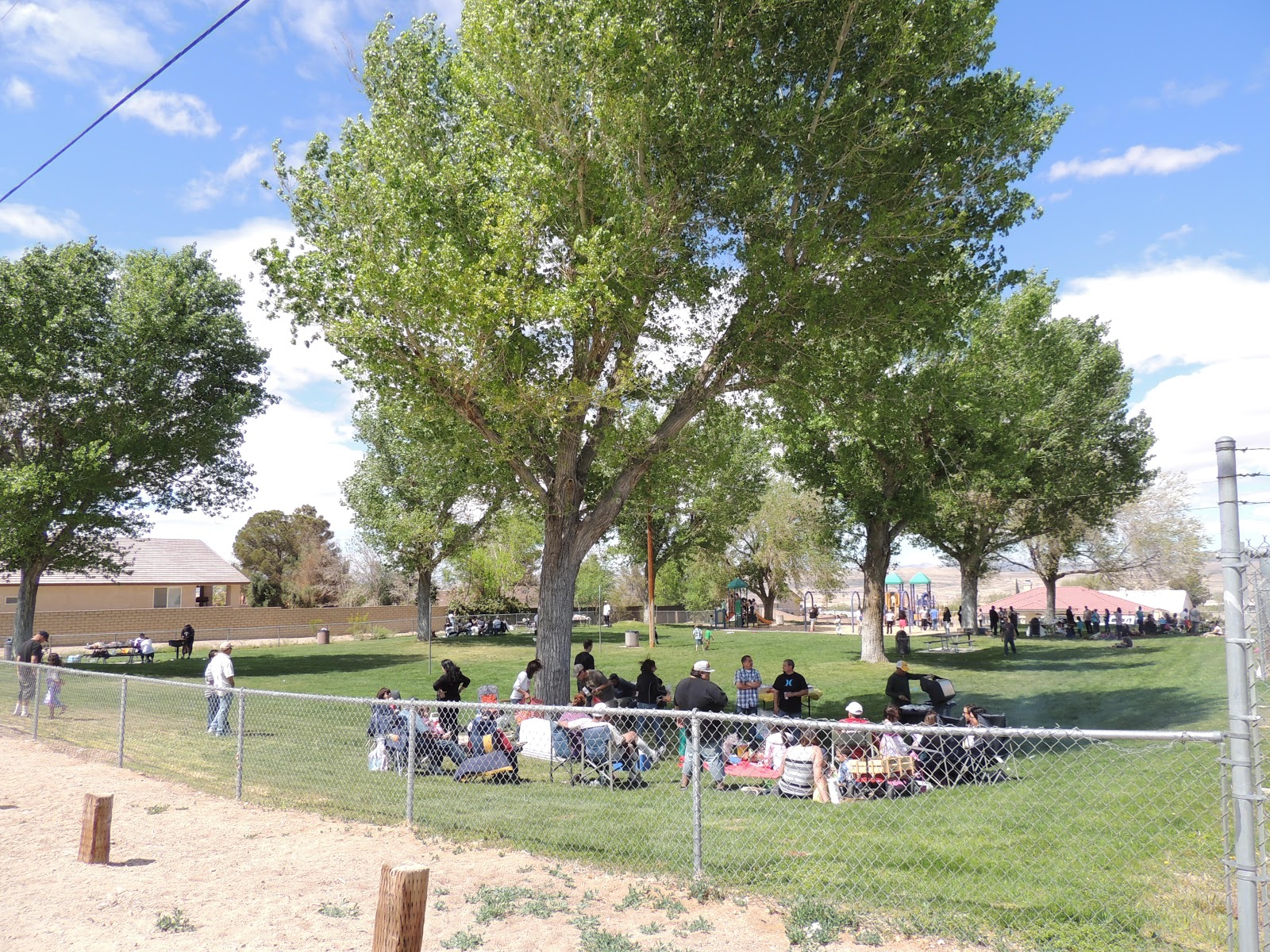 Barstow Heights Community Services District Packed Parks on Easter