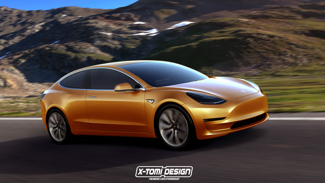 XTomi Design Tesla Model 3 Coupe Prototype
