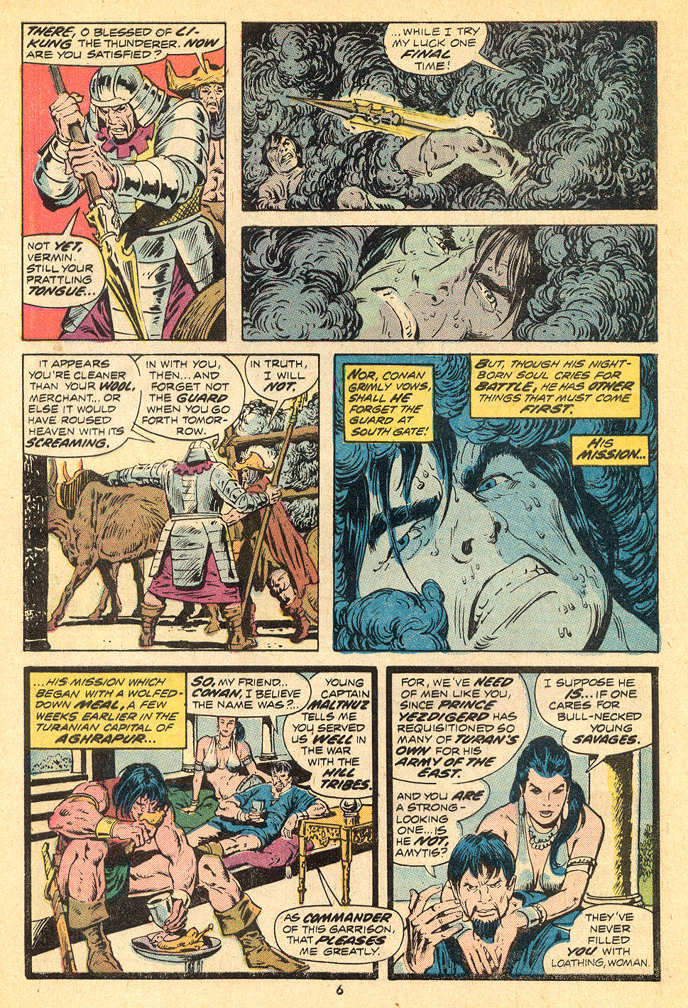 Read online Conan the Barbarian (1970) comic -  Issue #32 - 5