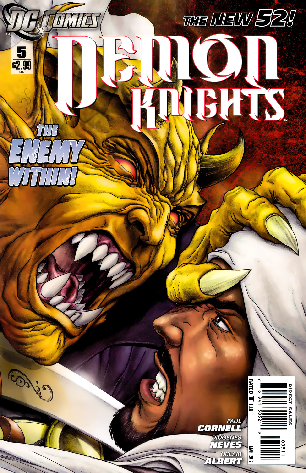 Read online Demon Knights comic -  Issue #5 - 1