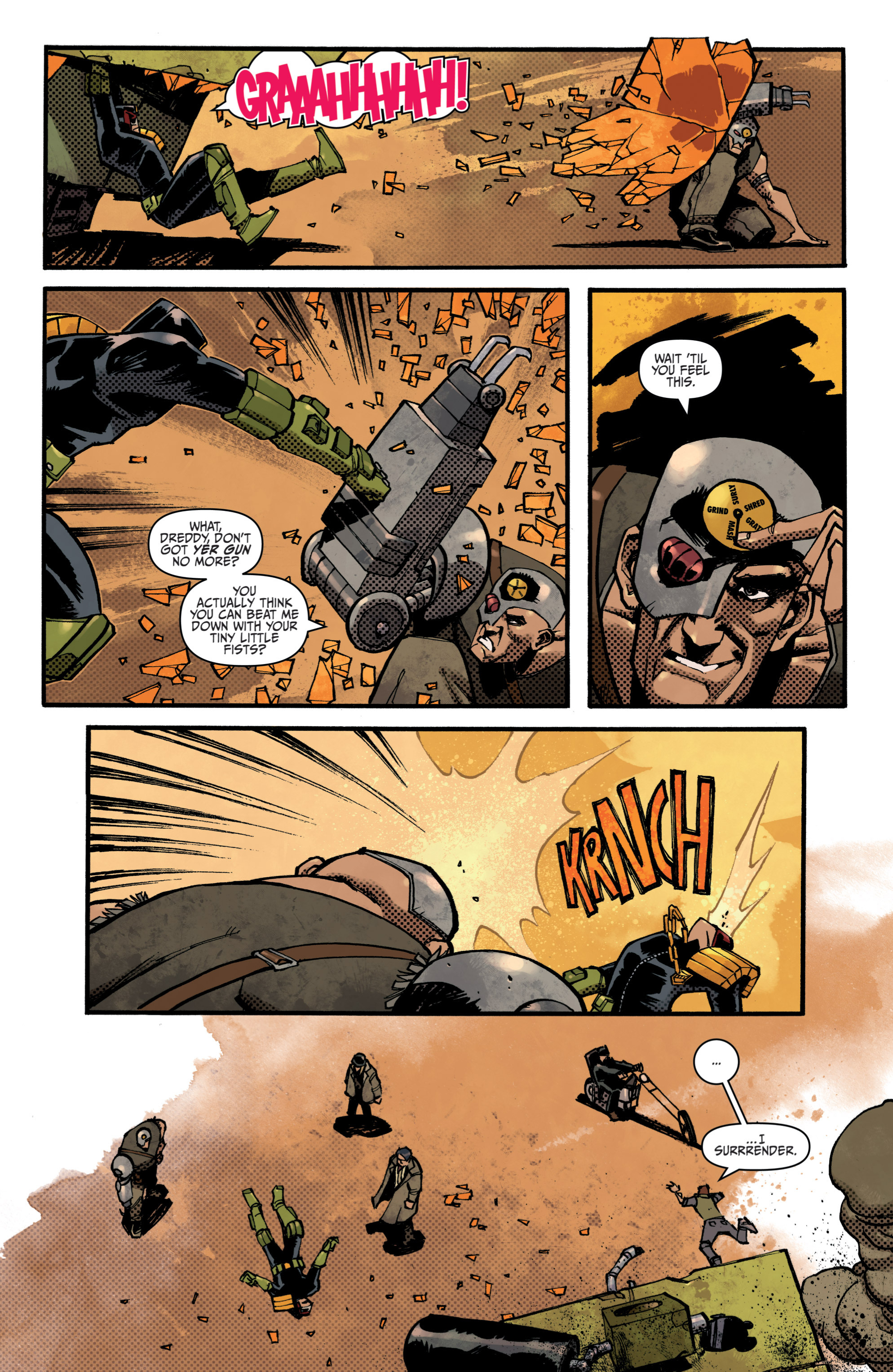 Read online Judge Dredd (2012) comic -  Issue # _TPB 3 - 54