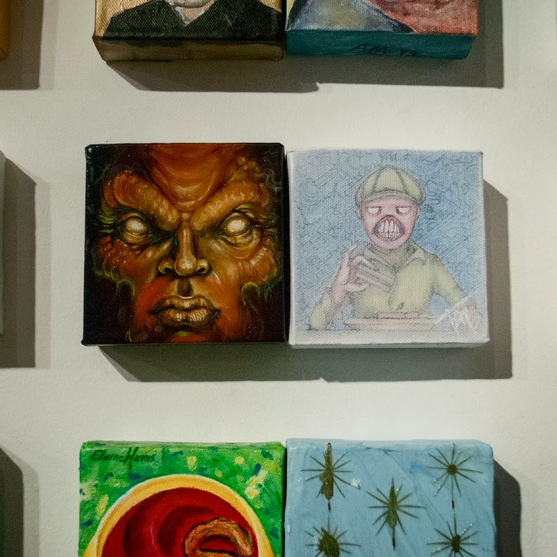 The Art of Lurtis K Pen Pal Painting Exchange 2013 Photos...