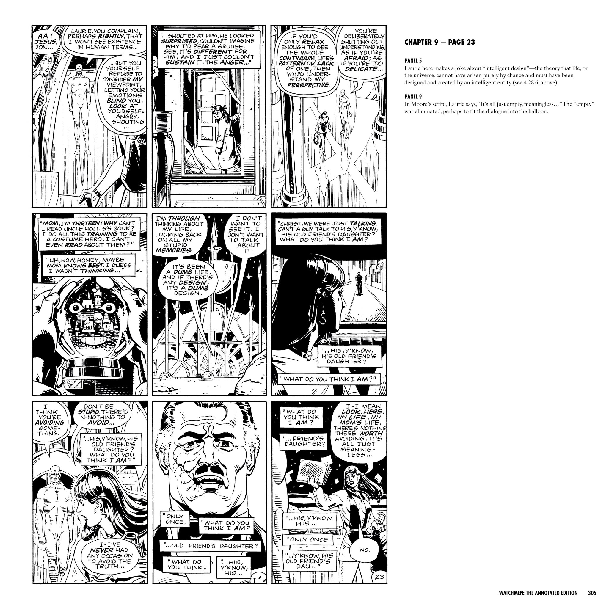 Read online Watchmen: The Annotated Edition comic -  Issue # TPB - 305