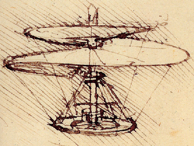 Did Leonardo da Vinci Invent the Helicopter?
