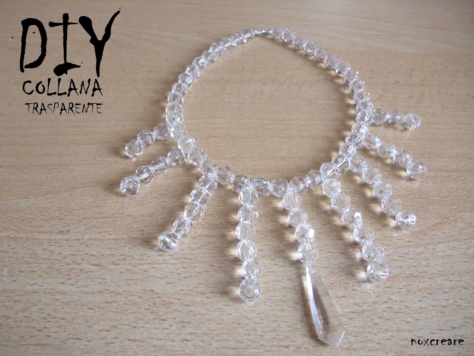 moda arrivato preordine NoxCreare: Collana trasparente moda arrivato preordine NoxCreare: Collana trasparente