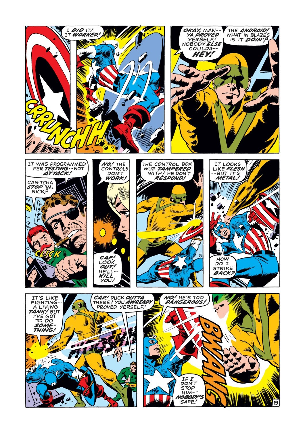 Read online Captain America (1968) comic - Issue #127 - 19