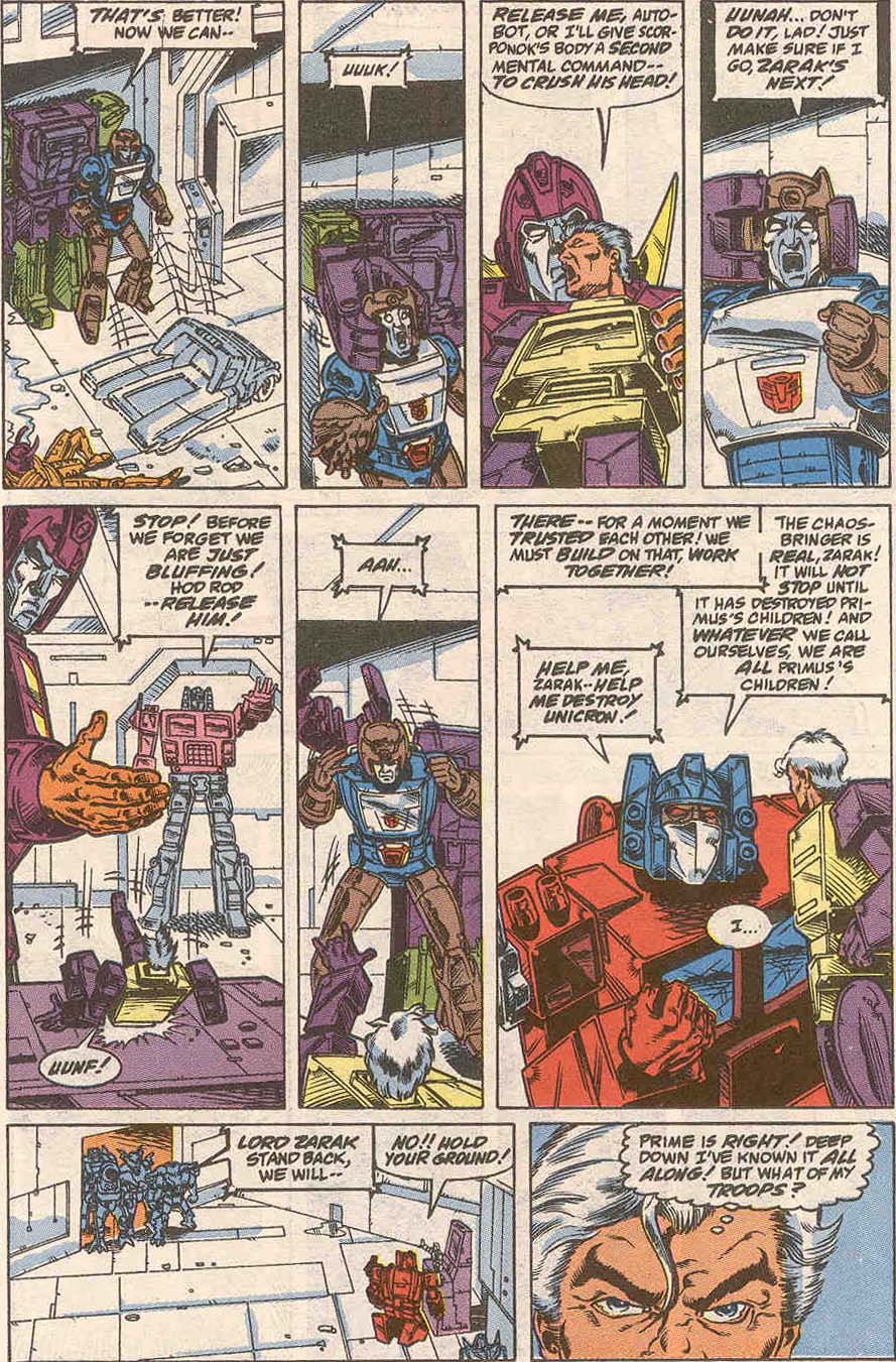 Read online The Transformers (1984) comic -  Issue #71 - 18