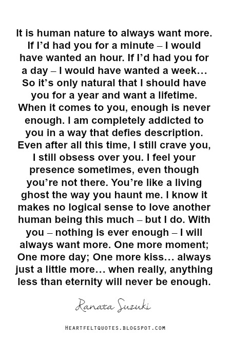 I Am Completely Addicted To You Heartfelt Love And Life Quotes