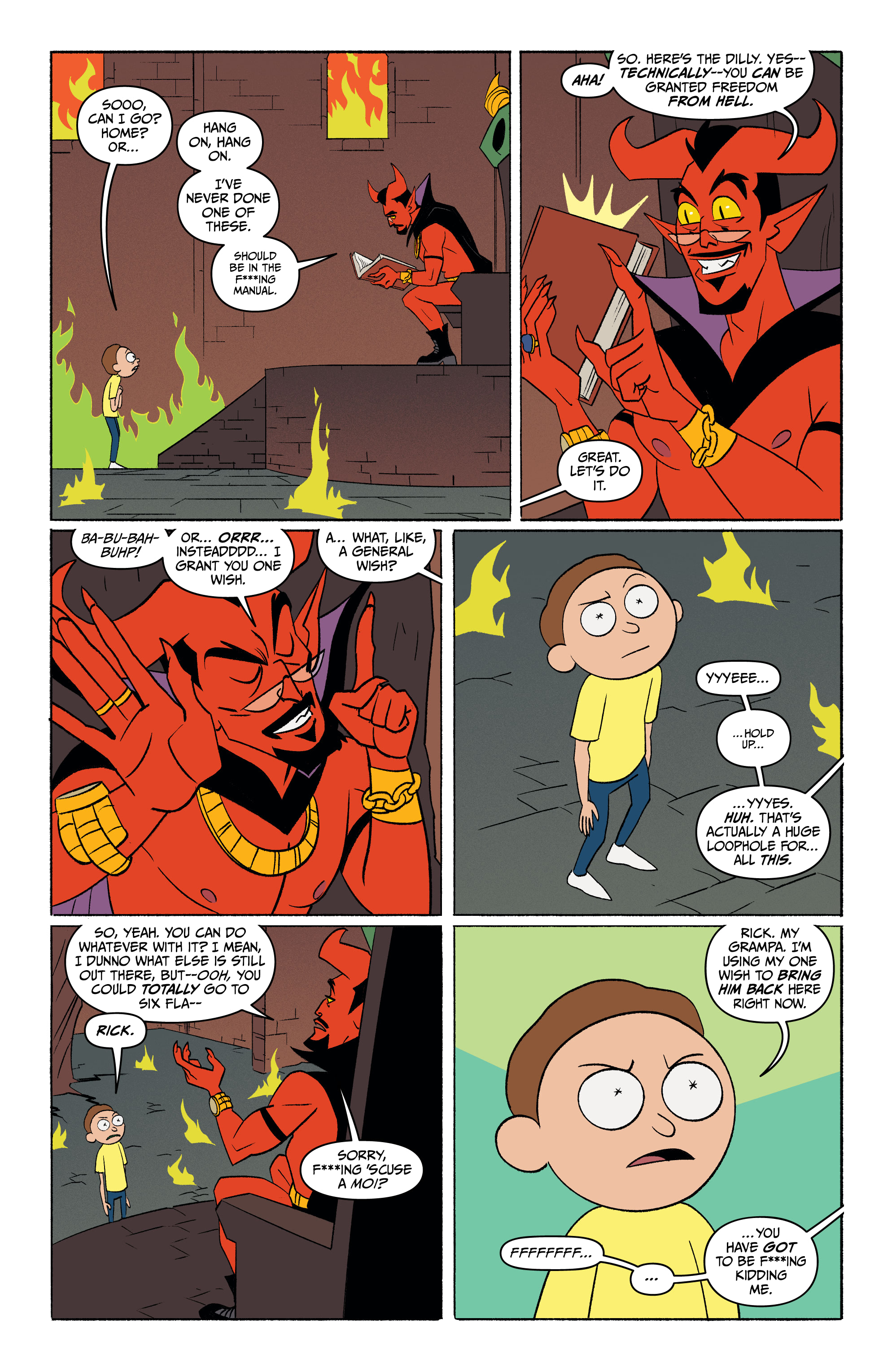 Read online Rick and Morty: Go to Hell comic -  Issue # _TPB - 113