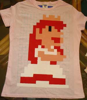 Camisa Pixelada do Super Mario - Passo a Passo - Tutorial