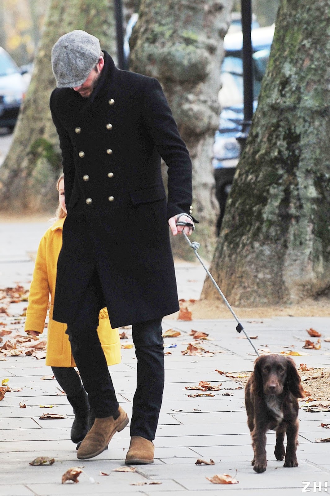 Wear It Like Beckham David Beckham.. Dog Walking