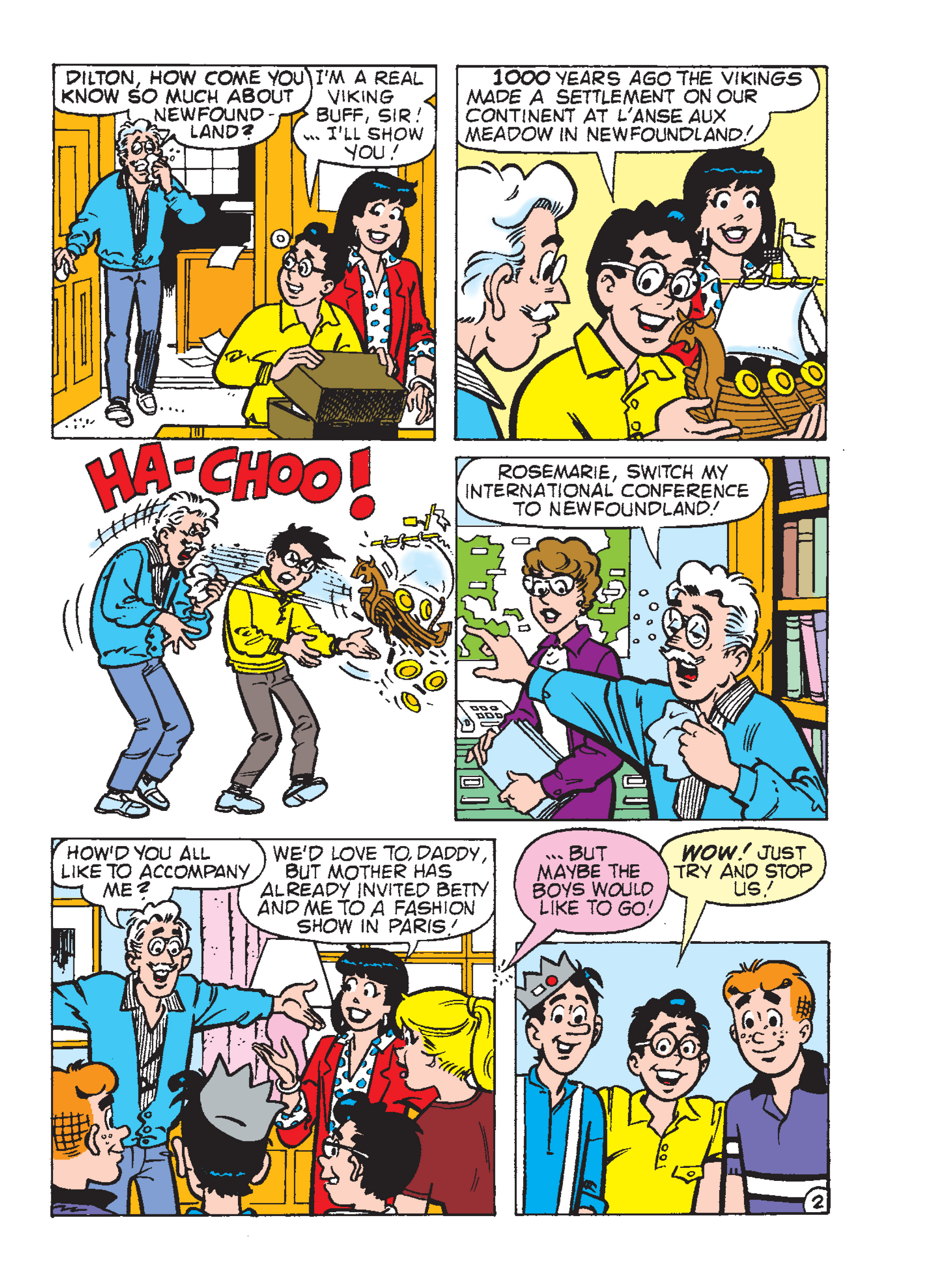 Read online Archie And Me Comics Digest comic -  Issue #17 - 124