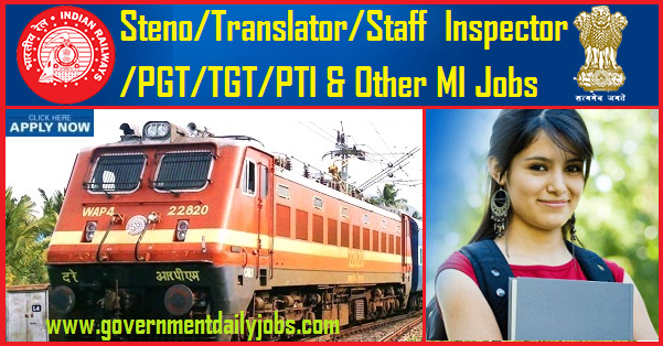 RRB MI Recruitment 2019 Notification Apply for 1665 M & I Posts in Railways RRB MI Recruitment 2019 Notification Apply for 1665 M & I Posts in Railways