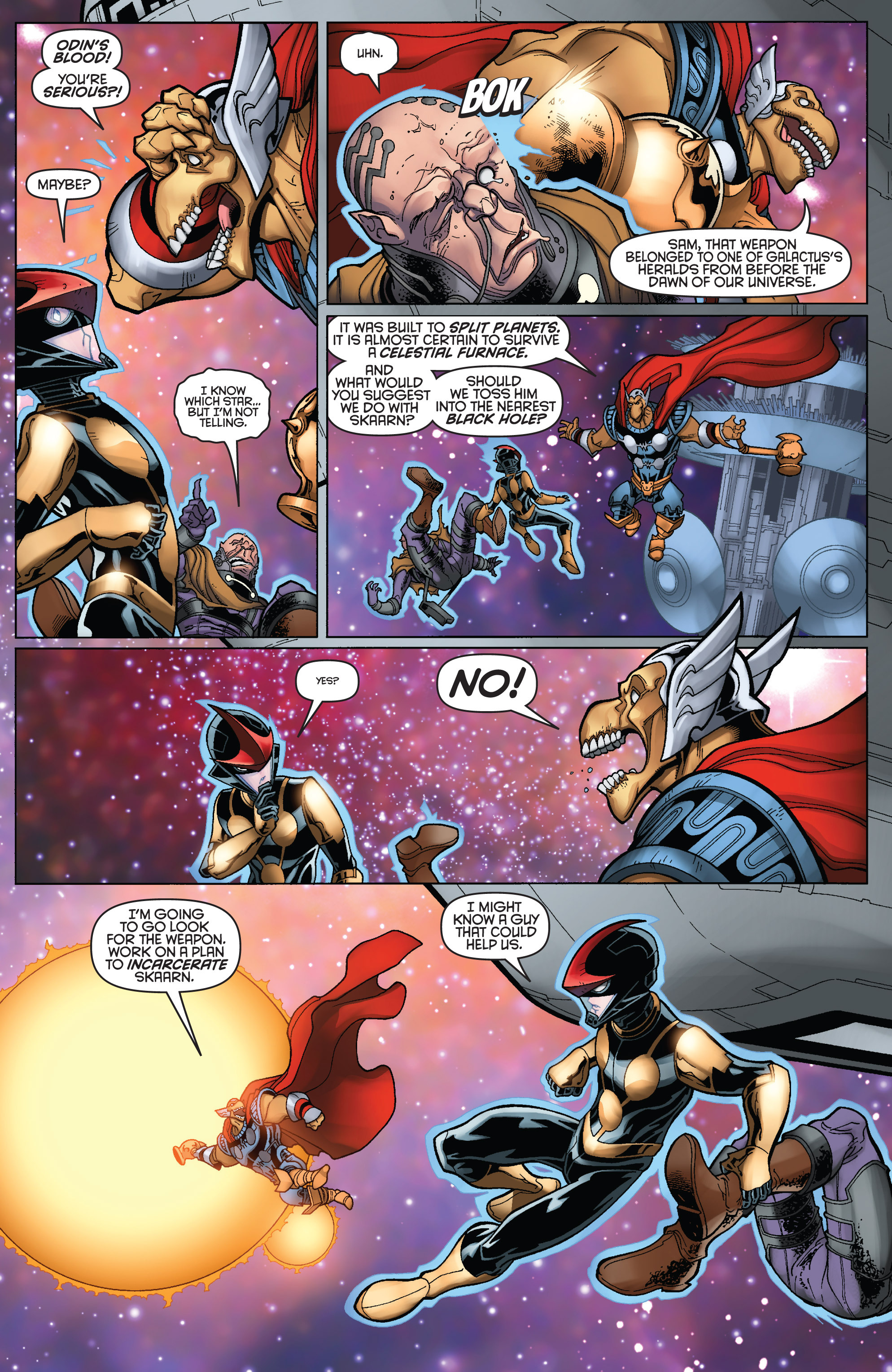 Read online Nova (2013) comic -  Issue #16 - 12