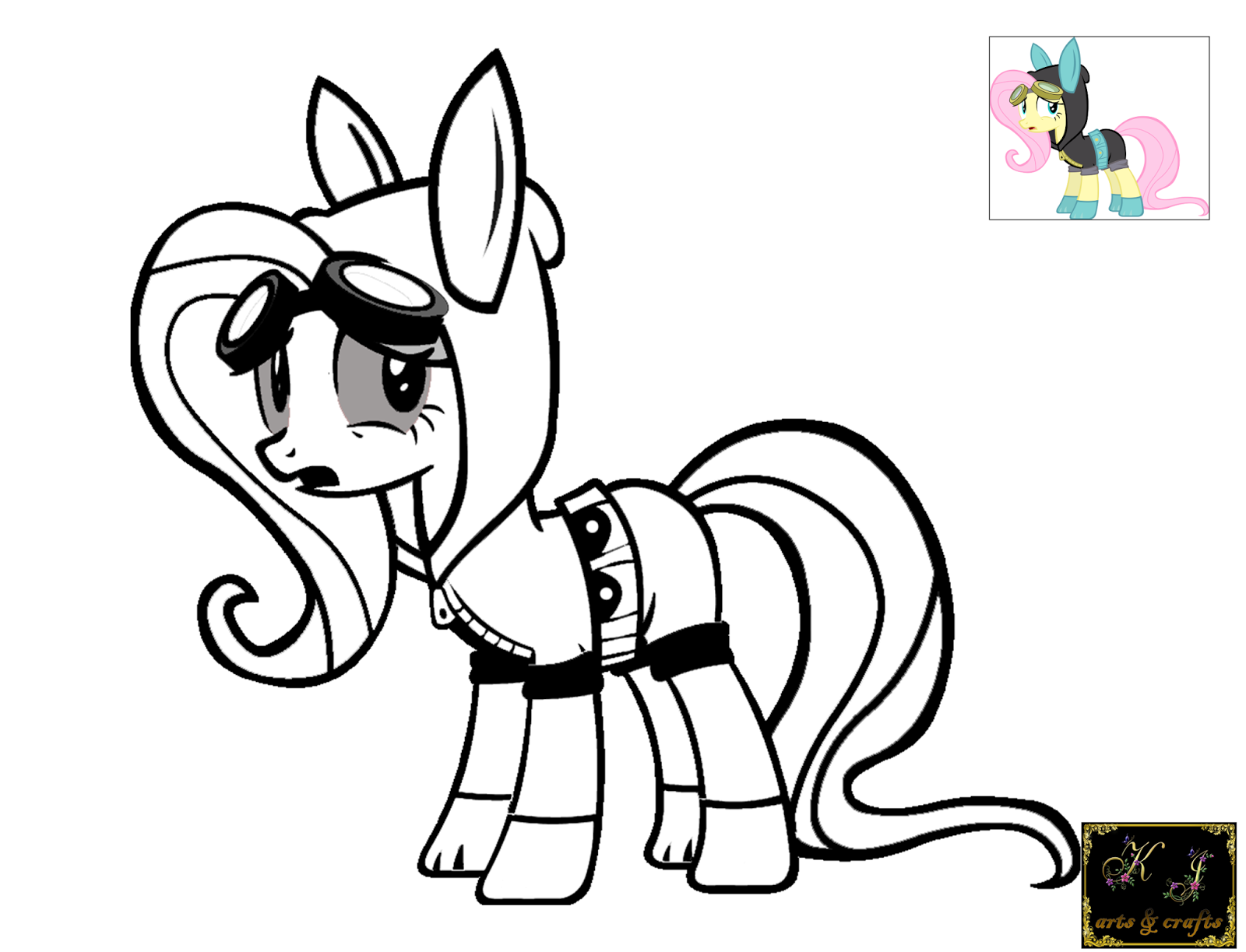 Kj Coloring Pages Fluttershy Kj Kj Rainbow Dash Coloring Page
