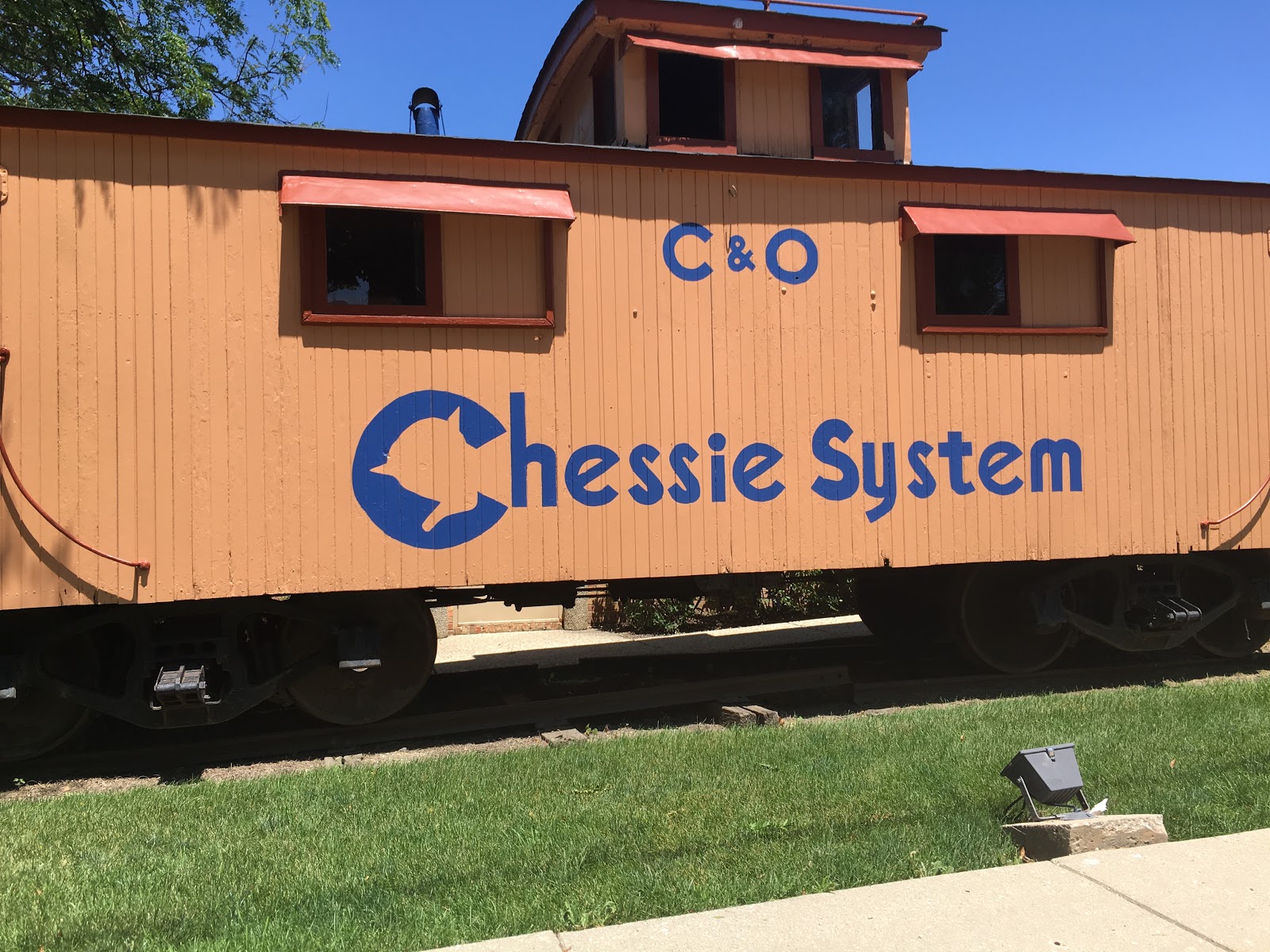 Cabooses On Display Around Chicago