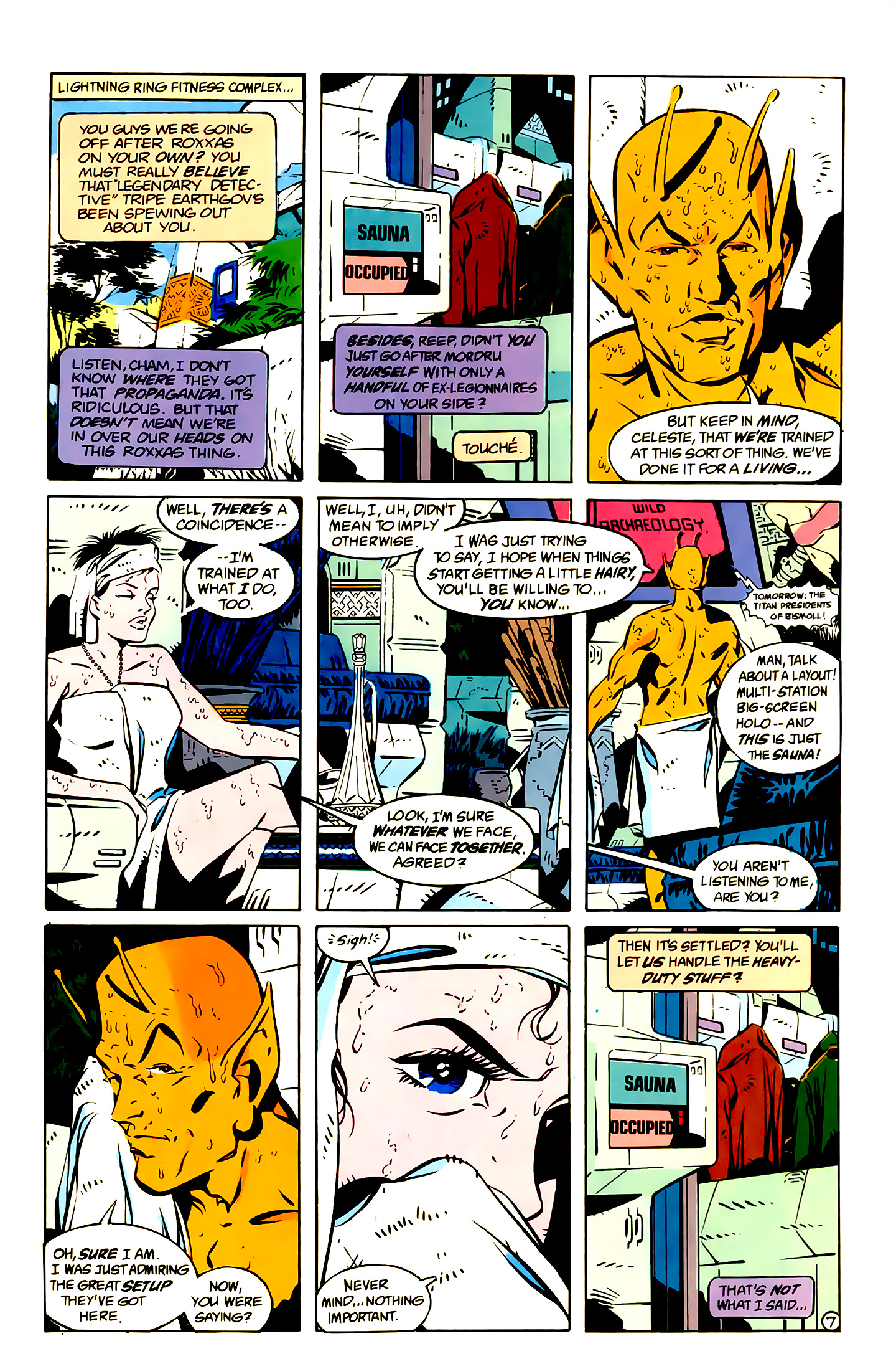 Legion of Super-Heroes (1989) 10 Page 7