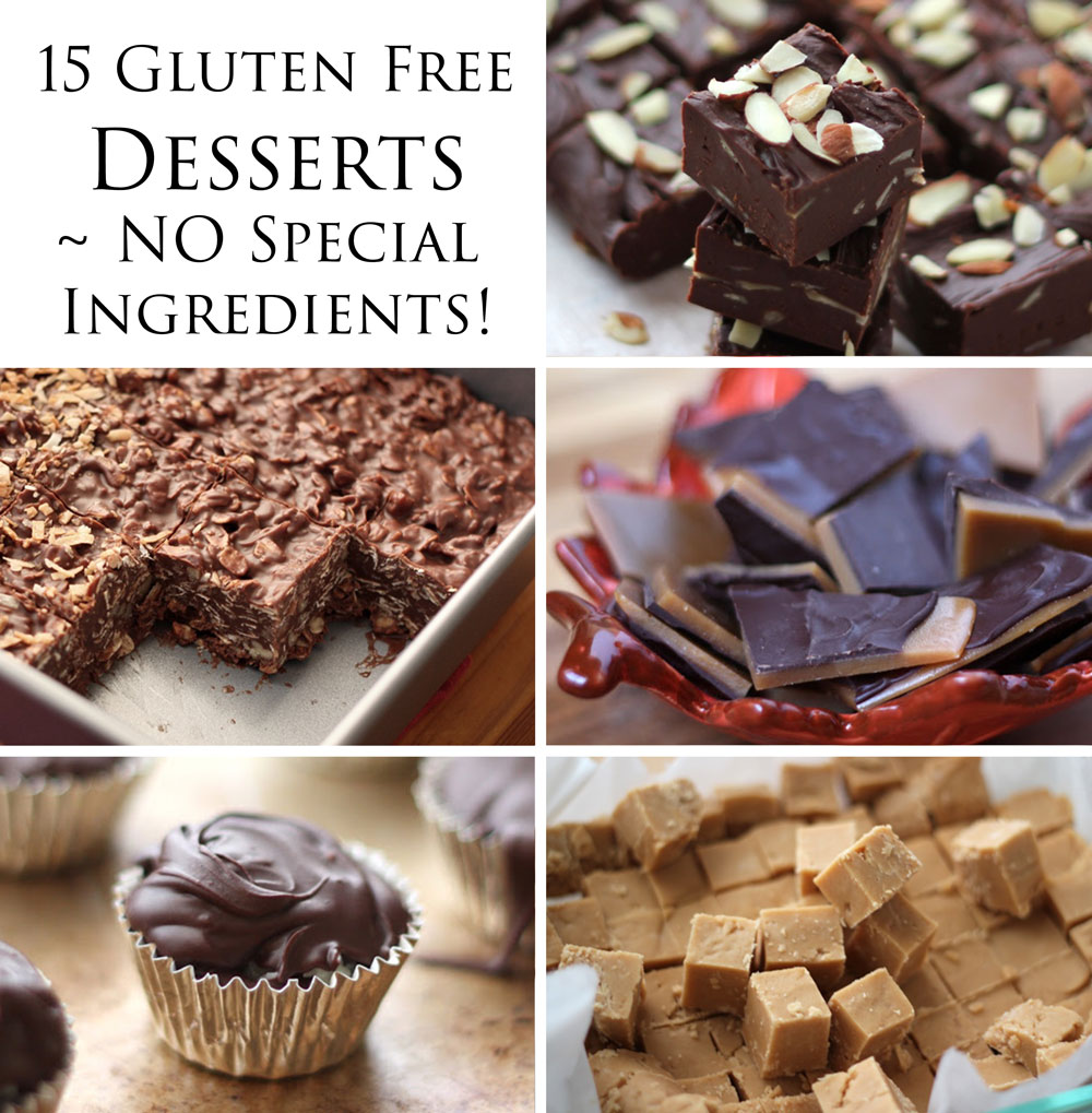 Barefeet In The Kitchen: 15 Delicious Gluten Free Desserts - NO special ...