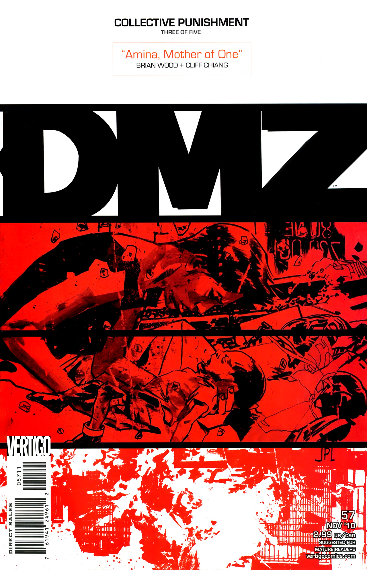 Read online DMZ (2006) comic -  Issue #57 - 1