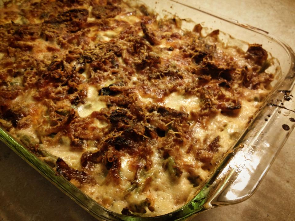 French Onion Green Bean Casserole 42nd Recipe Street