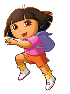 Imágenes de  Dora la Exploradora.