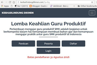  Pendidikan Kejuruan merupakan pendidikan menengah yang mengutamakan lulusannya untuk dapa Lomba Keahlian Guru Produktif SMK 2016