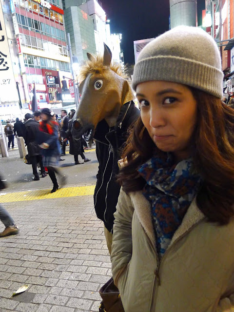 Horse-Guy in Shibuya