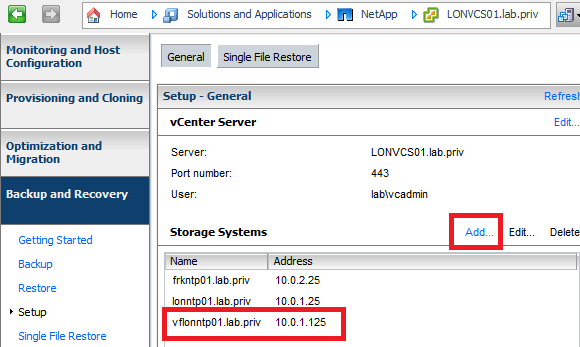 SnapDrive for Windows with VMware VMDKs on NFS Datastores in a vFiler ...