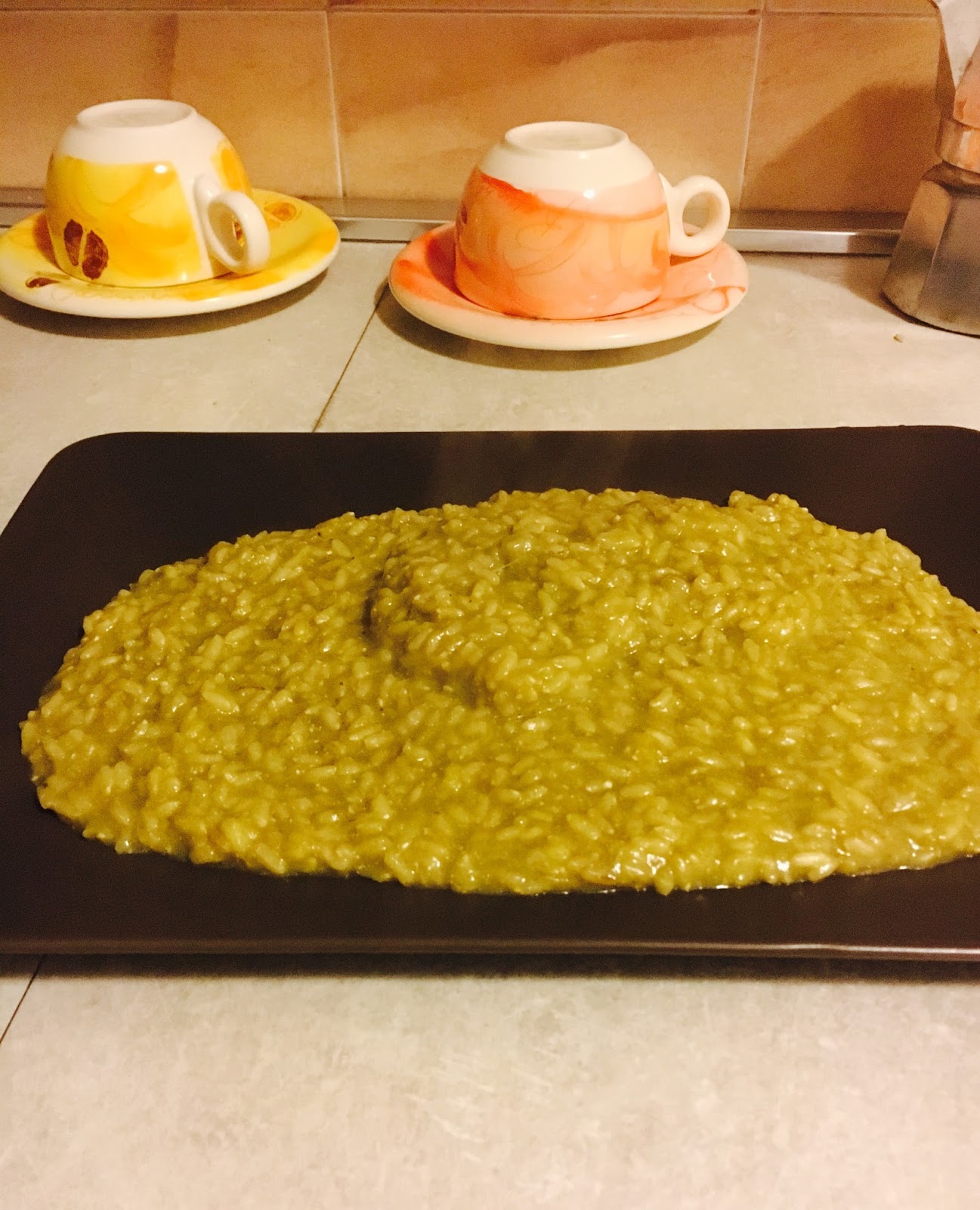 Lady Cluck's kitchen Risotto integrale alla crema di carciofi e