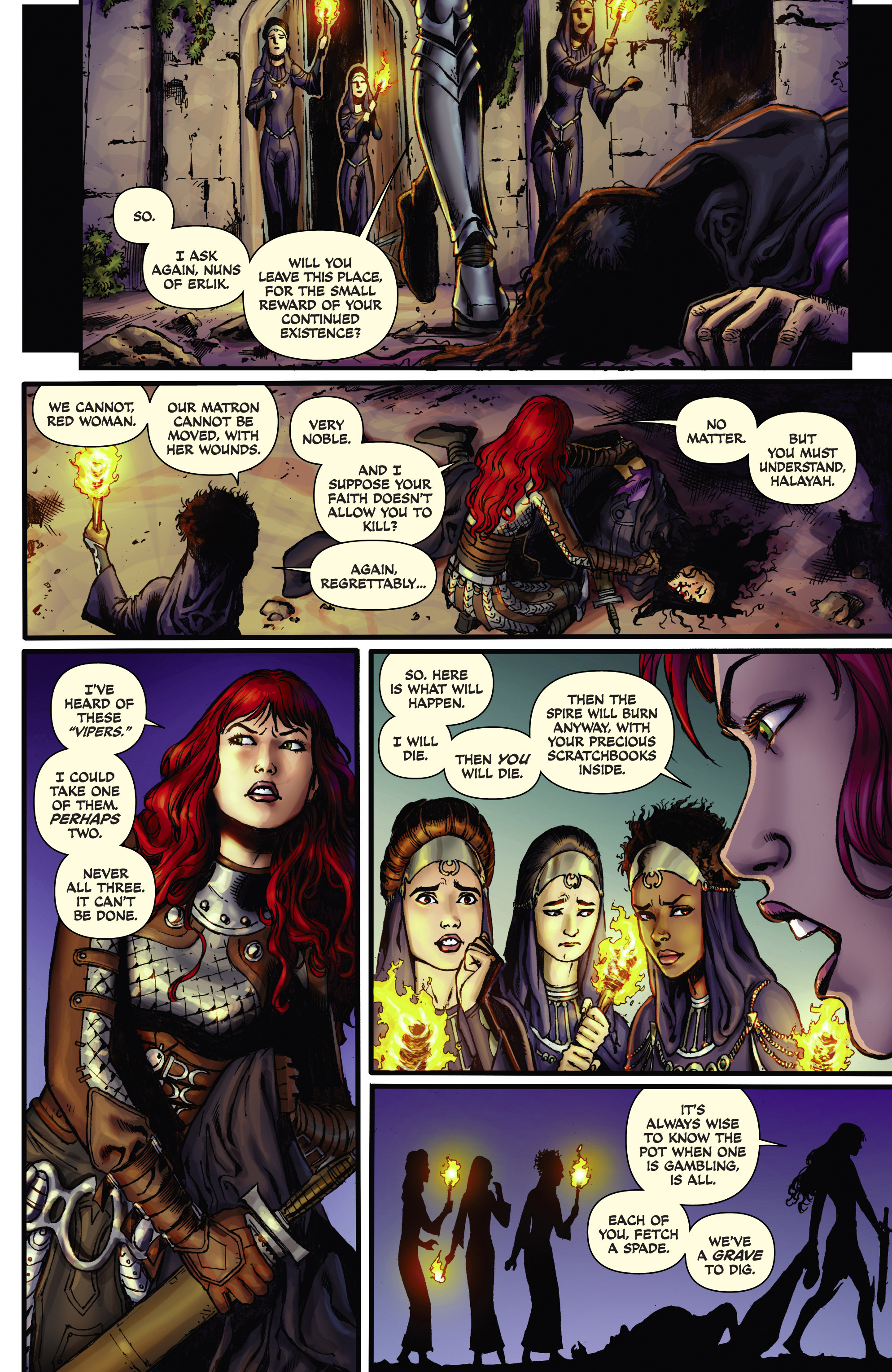 Read online Red Sonja (2013) comic -  Issue #18 - 11