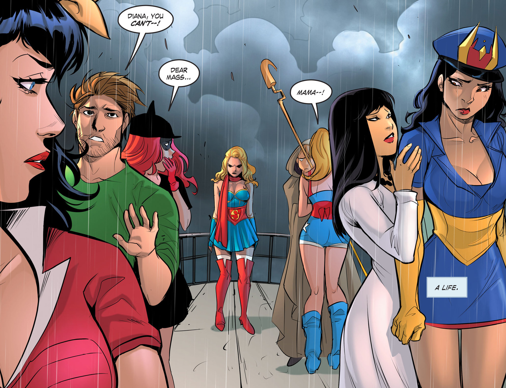 Read online DC Comics: Bombshells comic -  Issue #35 - 20
