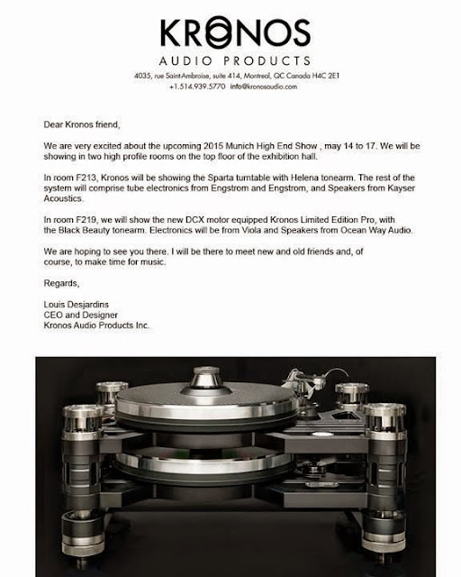 Kronos new turntables – M & S | Ultimate High-Fidelity