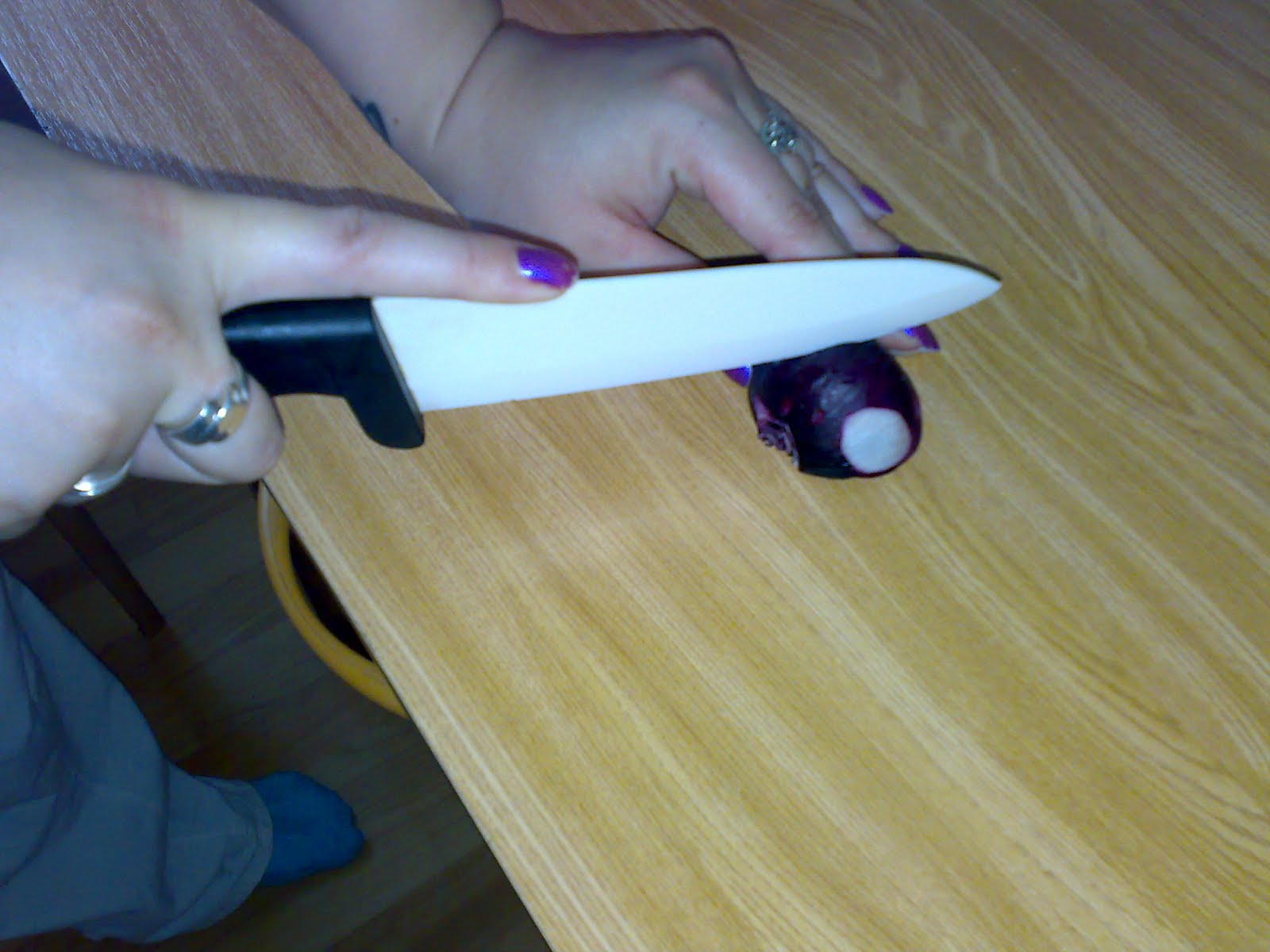 Ceramic Knives Ceramic knives are safer