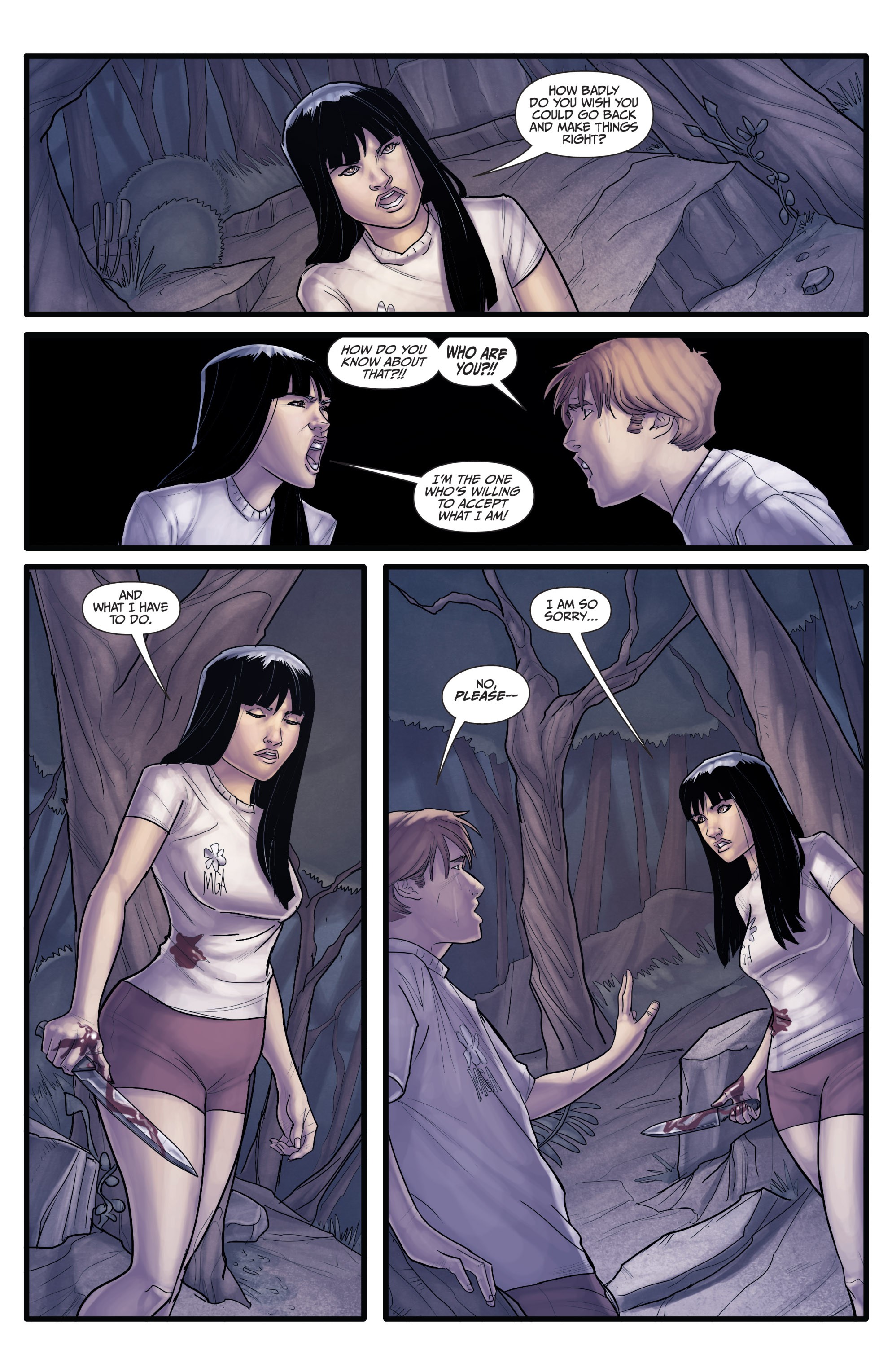 Read online Morning Glories comic -  Issue #19 - 26