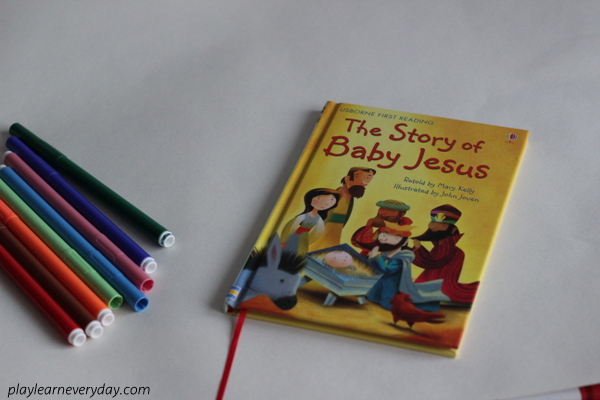 Christmas Storytelling Wrapping Paper - Play and Learn Every Day