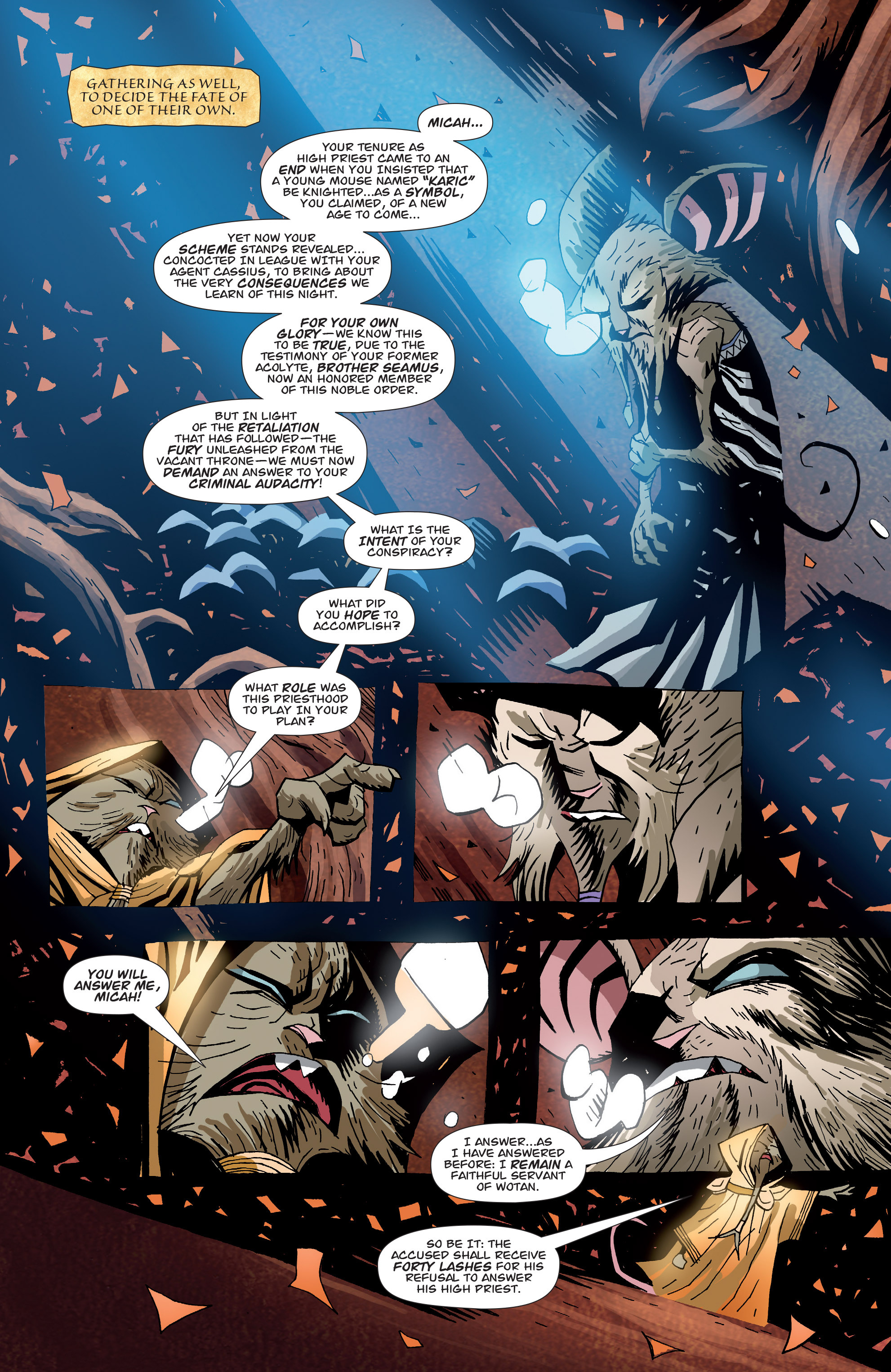 The Mice Templar Volume 3: A Midwinter Night's Dream issue TPB - Page 134