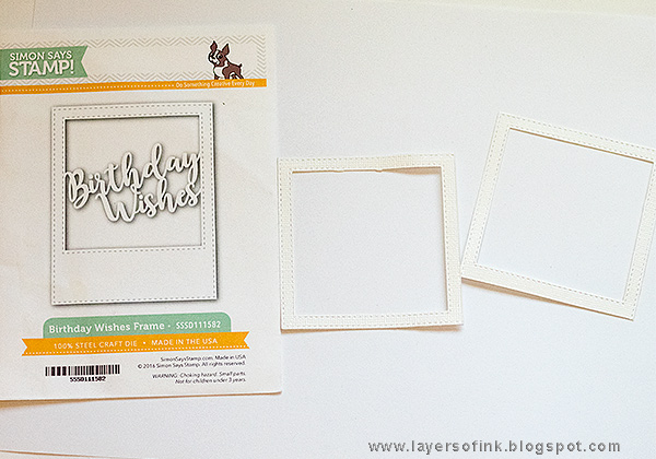 Layers of ink - Scalloped Zebra Cards Tutorial by Anna-Karin Evaldsson