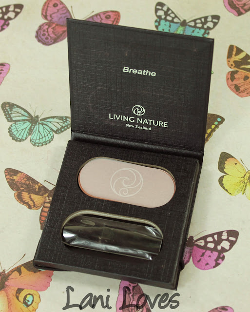 Living Nature Warm Summer Blush Swatches & Review