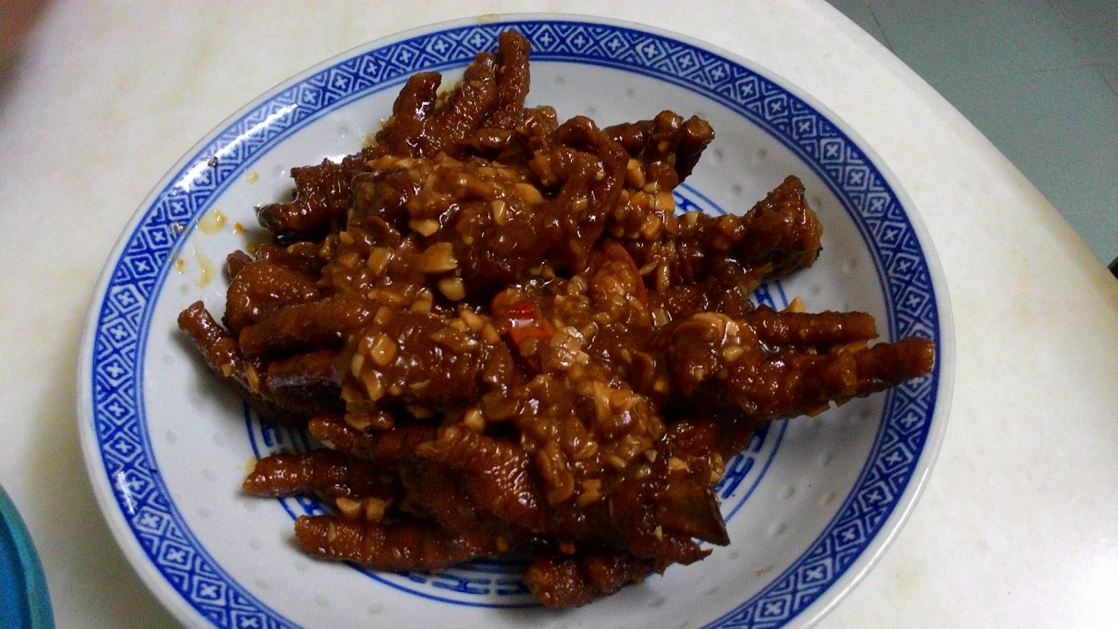 My Cooking Recipe 豉汁凤爪Braised Chicken Feet In Fermented Black Bean